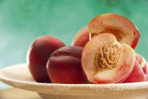 Fresh Ripe Peaches — Stock Photo