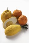 Citrons and ugli fruits — Stock Photo
