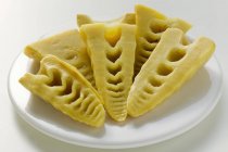 Bamboo shoots on plate — Stock Photo