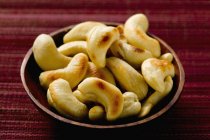 Nueces de anacardo tostadas - foto de stock