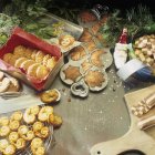 Assortiti cottura di Natale — Foto stock