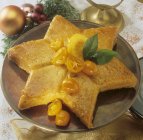 Gâteau étoile citron — Photo de stock