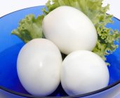 Tre uova sode — Foto stock
