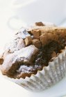 Muffin with small pieces of toffee — Stock Photo