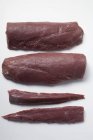 Fresh Fillets of venison — Stock Photo