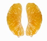 Mandarin апельсин сегменти — стокове фото