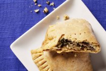Beef Filled Pastry — Stock Photo