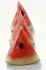 Scheiben saftige Wassermelone — Stockfoto