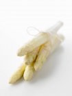 White asparagus with string — Stock Photo