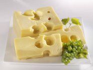 French Emmental cheese — Stock Photo