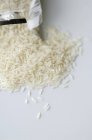 Arroz branco de grãos longos — Fotografia de Stock