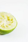 Squeezed lime half — Stock Photo
