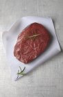 Fillet steak with rosemary — Stock Photo