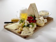 Tablero de queso bávaro - foto de stock