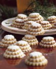 Печенье малиновое варенье — стоковое фото