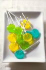 Many coloured lollipops — Stock Photo
