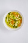 Здоровий овочевий суп — стокове фото