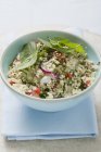 Couscous-Salat mit Gemüse und Minze — Stockfoto