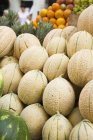 Melons de cantaloup frais — Photo de stock