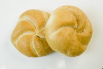 Fresh baked Kaiser rolls — Stock Photo