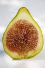 Metade de figo verde — Fotografia de Stock