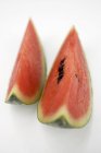 Juicy slices of watermelon — Stock Photo