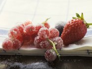 Ribes rosso fresco zuccherato — Foto stock