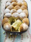 Buchteln sweet yeast rolls — Stock Photo