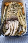 Rolled pork roast — Stock Photo