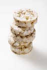 Pile of rice cakes — Stock Photo