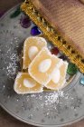 Turkish delight with coconut — Stock Photo