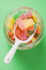 Fruchtige Gelee-Süßigkeiten — Stockfoto
