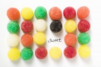 Цветные конфеты из желе — стоковое фото