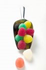 Dolci colorati alla gelatina — Foto stock