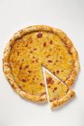 Американському стилі піца Маргарита — стокове фото