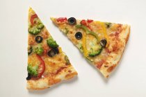 Pizza vegetale in stile americano — Foto stock