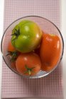 Verschiedene Arten von Tomaten — Stockfoto