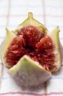 Fresh fig open — Stock Photo