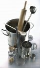 Various utensils for making pasta — Stock Photo