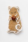 Пряникова миша з лісовим горіхом — стокове фото