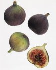Figos maduros frescos — Fotografia de Stock