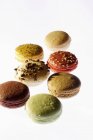 Асорті кольорові десертів — стокове фото