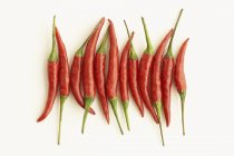 Red chili peppers — Stock Photo