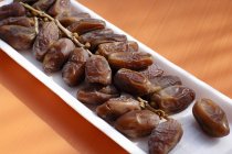 Dried bunch of dates — Stock Photo