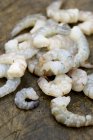 Queues de crevettes pelées — Photo de stock