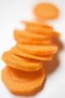 Fresh sliced carrot — Stock Photo