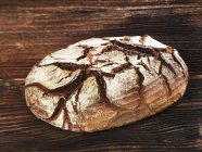 Rustic baked bread — Stock Photo