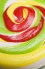 Coloured lollipop, close-up — Stock Photo
