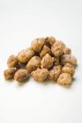 Baked sugared Macadamia nuts — Stock Photo