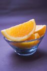 Cunei di arancia fresca — Foto stock